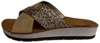 Fischer - Claquette Femme - Slide - Beige - Chaussure à enfiler - Taille 39