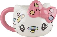 Konix Hello Kitty - Kawaii - 3D mok - 320ml - Geschikt voor vaatwasser - Magnetron - Oven