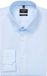 OLYMP No. 6 Six super slim fit overhemd - mouwlengte 7 - popeline - blauw - Strijkvriendelijk - Boordmaat: 38 (EU maat: S)