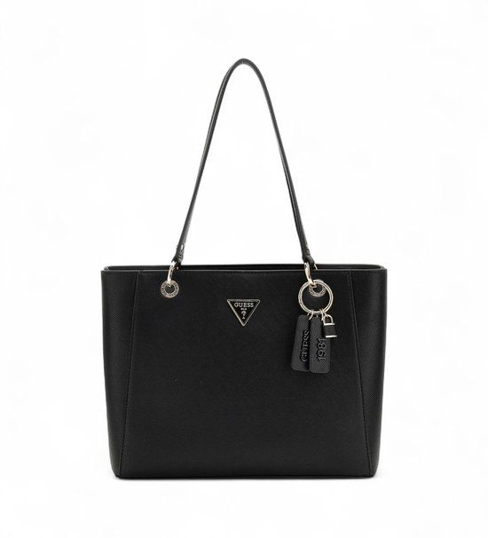 Guess Noelle II Shopper Dames Imitatieleer Zwart