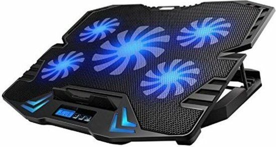 Ewent Portable Cooler EW1259 17" Black Laptop Cooler