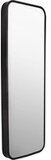 Differnz Badkamerspiegel 25x75 cm - Mat Zwart - Ovaal