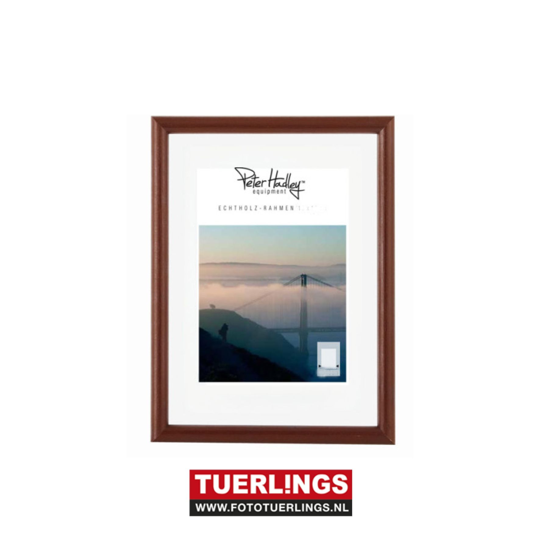 Peter Hadley Rondo - Dunkelbraun - 13x18 cm