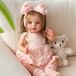Reborn-pop 50 cm – Corps souple, cheveux longs, fille