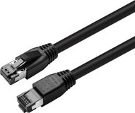 Microconnect MC-SFTP8015S netwerkkabel Zwart 1,5 m Cat8.1 S/FTP (S-STP)