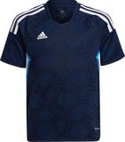 adidas Condivo 22 Match Shirt kinderen - Dark Blue - Polyester - Korte mouw - Unisex