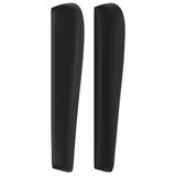 VidaXL 3117228 Hoofdeind & Voeteind Zwart