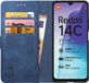 Rosso Element Wallet Book Case voor Xiaomi Redmi 14C - Blauw