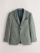 Next - Heren - Kostuum met textuur: colbert - Short - Groen