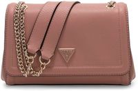 GUESS Noelle II Convertible Xbody Flap Bag Rosewood oud roze