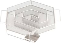 vidaXL Rookgenerator koud 6-hoekig 22,5 cm roestvrij staal
