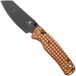 Bestechman Cicada's Wing BMK06-S-4 Black PVD 10Cr15MoV, Bronze PVD Stainless Steel, zakmes