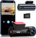 Merkloos Dual Dashcam - Dashcam Voor en Achter - Auto Camera Dashcam - Dashcam Auto - Dual Dashcam voor Auto