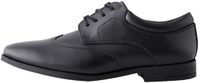 Next - Jongens - Leren schoolschoenen met veters - Zwart
