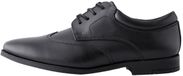 Next - Jongens - Leren schoolschoenen met veters - Zwart