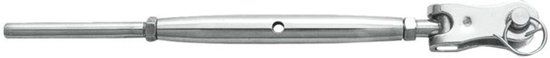 Lankhorst Taselaar Wantspanner terminal à bascule M8 Ø4mm transparent