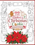 Little Bakers Christmas Cookie Coloring & Activity Book