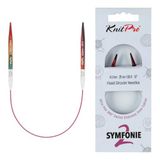 KnitPro Symfonie 2 Vaste Rondbreinaalden 10" (25cm) | 4mm