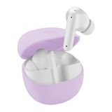 Music Sound Numia draadloze ergonomische hoofdtelefoon met actieve ruisonderdrukking, transparantiemodus, Bluetooth en 30 uur looptijd, paars