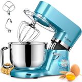 Merkloos Keukenmachine Deegmachine - 6,2 l kom - 1500 W - Blauw