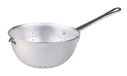 Pentole Agnelli Pastazeef met handvat en haak, aluminium, zilver 20 cm aluminium