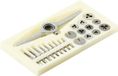 TOOLCRAFT TO-7106694 Tapborenset 30-delig HSS M1, M1.1, M1.2, M1.4, M1.6, M1.8, M2, M2,2, M2.5