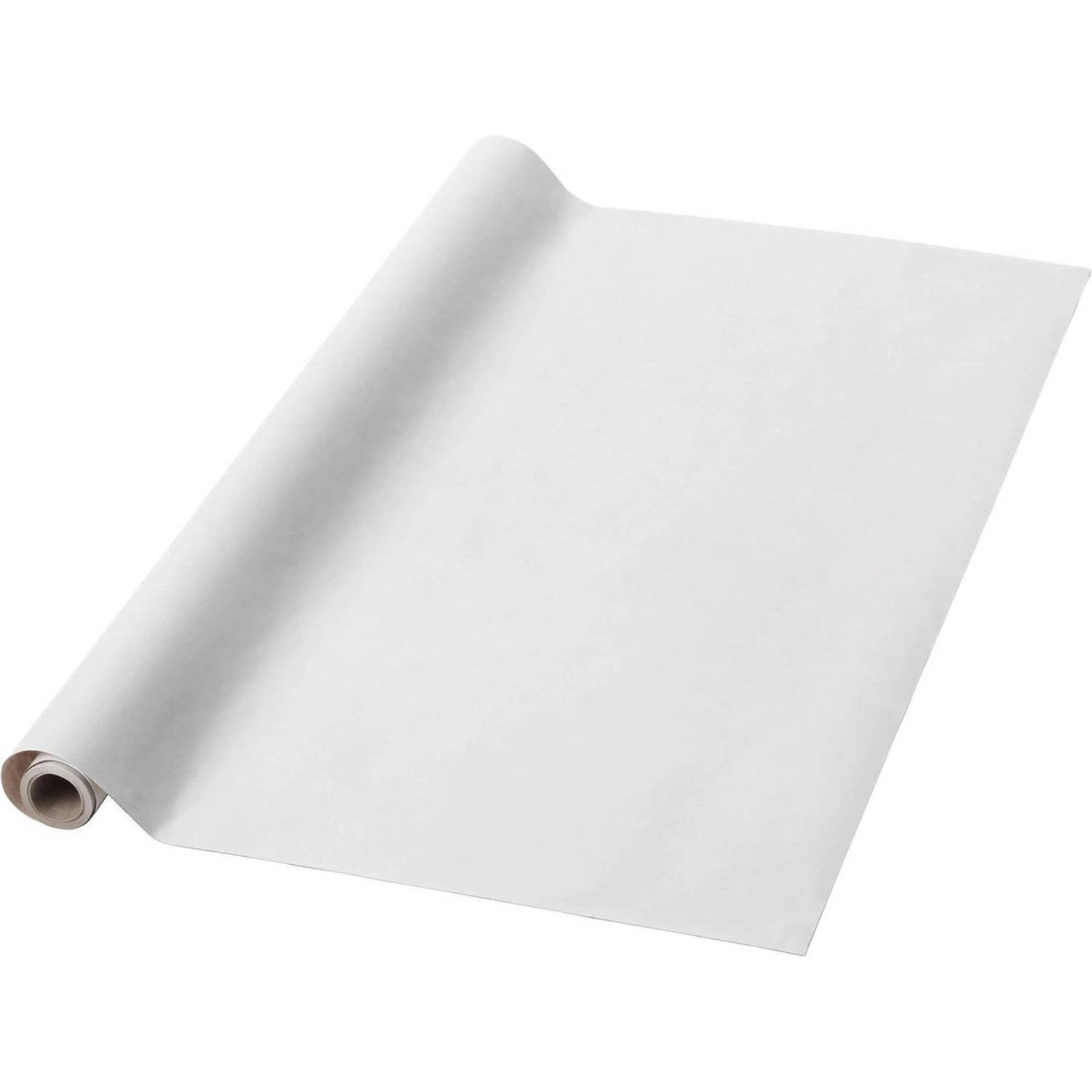 Benza inpakpapier - verpakkingspapier - wit - 70 cm x 5 meter per rol - 5 rollen