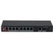 Dahua Technology PoE PFS3110-8ET1GT1GF-96 Unmanaged Gigabit Ethernet (10/100/1000) Power over Ethernet (PoE) Noir