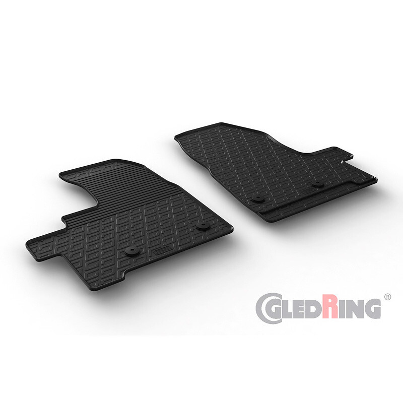 Gledring Rubbermatten passend voor Ford Transit Custom...