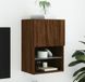 Prolenta Maison Exclusive - TV-meubel met LED-verlichting, bruin, eikenhoutlook, 40,5 x 30 x 60 cm