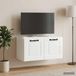 Maison Exclusive - Meuble TV mural montage mural blanc brillant 59,5 x 31 x 30 cm