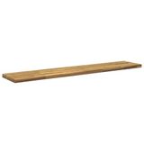 vidaXL Tafelblad Rechthoekig Wit Glas 140 x 30 x 3 cm