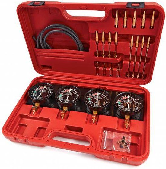 HBM carburateur synchronisatieset 4-kloks