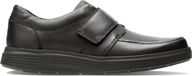 Clarks Un Abode Strap Heren Zwart Leer Maat 40