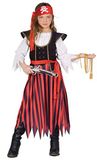 Ciao - Piratenkostuum voor kinderen en meisjes