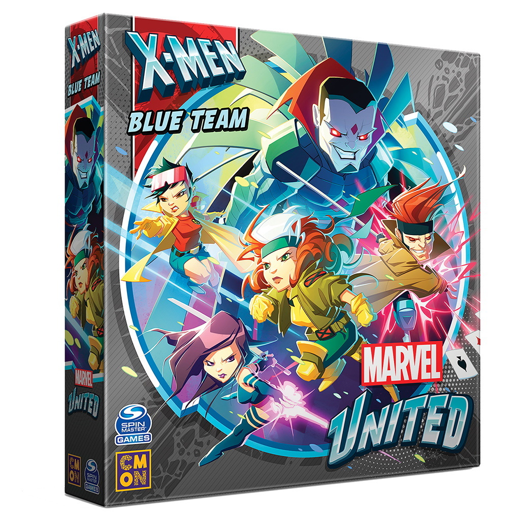 Asmodee Marvel United X-Men Blue Team