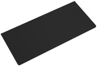 Saniclass Tops Topblad - 120x1.2x46cm - afgeronde hoeken - mat zwart