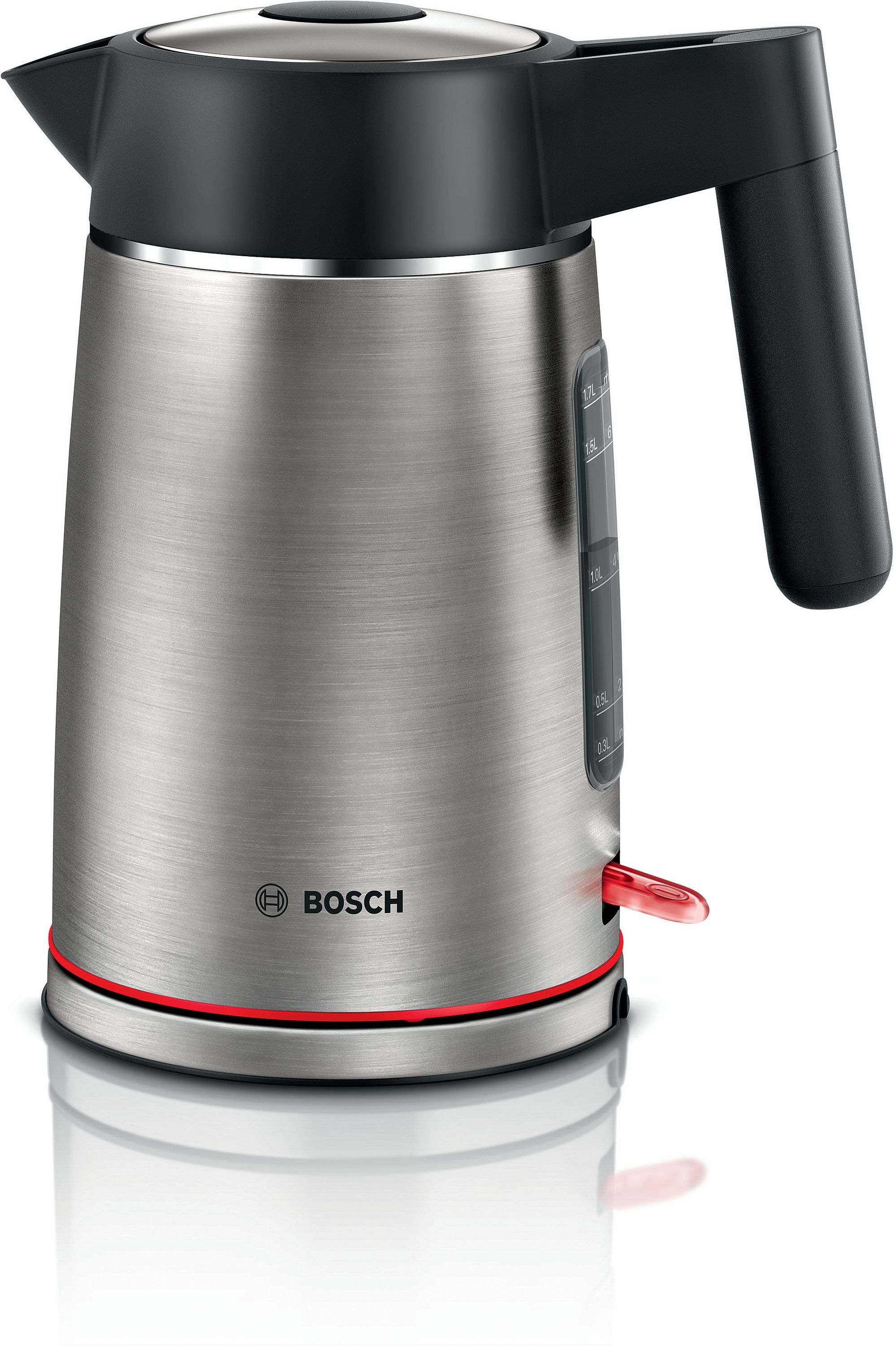 Bosch TWK6M480 Waterkoker - 1.7L - 2400W - Zwart/RVS