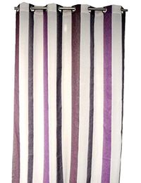Sans CV00082-607 Kinross gordijn van polyester, 140 x 270 cm, paars