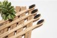 Irisana 4 Pièces Brosse à Dents Irisana Charbon Actif Bambou