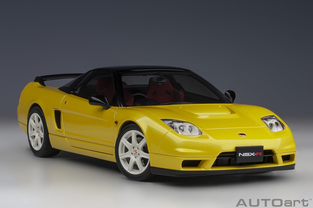 AUTOart 1/18 Honda NSX/R (NA2), Indy Yellow Pearl