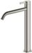 Hotbath Ace - Wastafelmengkraan - Zonder Waste - Hoog - Geborsteld Nikkel - Opbouw - Messing
