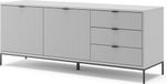 Vicco Eliza meuble TV – 150 x 60 cm Gris
