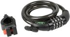 CANDADO JBM Combinatieslot voor fiets Zilver