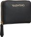 Valentino Bags Zero Re Portemonnee Dames - Ritsportemonnee - Imitatieleer - Zwart