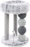 Flamingo Duchess Krabpaal Katten Grijs 43x43x61,5cm
