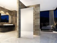Aloni Inloopdouchewand Spiegelglas 8mm 90x200cm