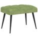vidaXL Canapé à boutons Vert clair 60 x 40 x 45 cm Velours