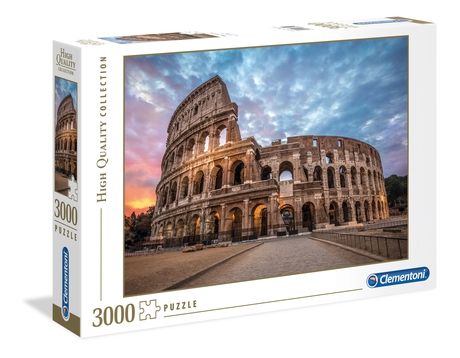 Clementoni - Coliseum Sunrise - 3000 Piece Jigsaw Puzzle - Buildings - Adult & Child