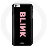 Blackpink Hoesje voor Iphone 5 Blink Fandom Blackpink Pink Logo Zwarte Achtergrond Maniacase